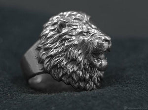 Super Realistic Lion Ring
