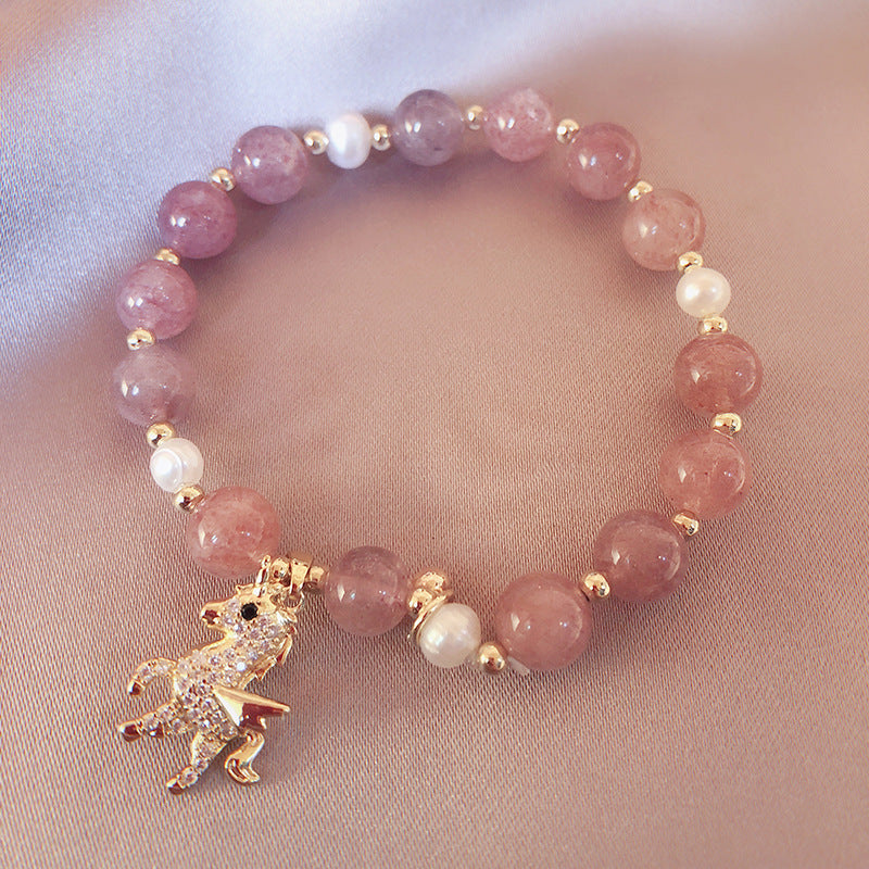 Crystal Unicorn Bracelet