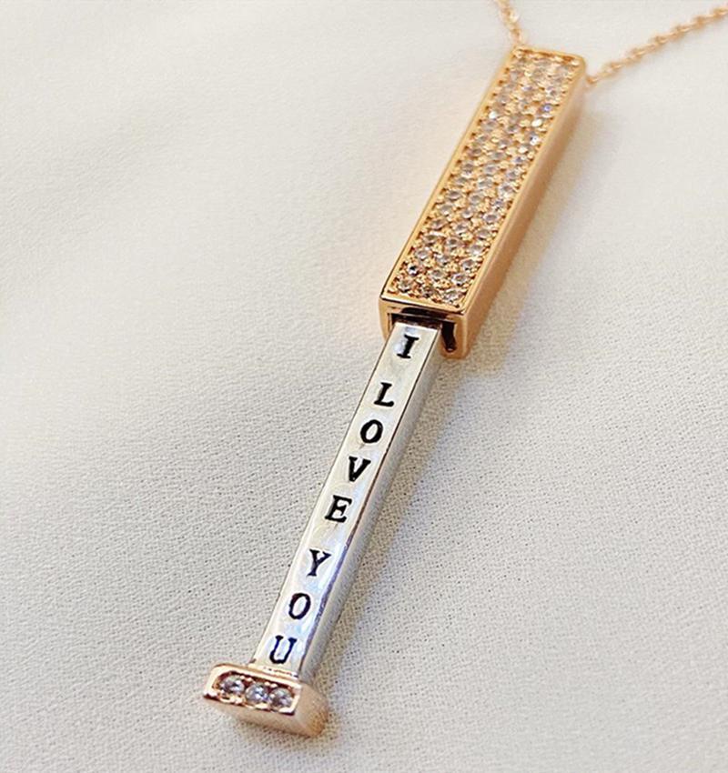 Valentine's Day Gift! "I Love You" Pendant Necklace