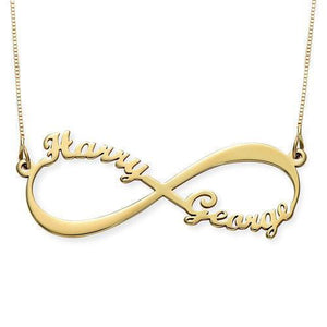 Mother's Day Gift! Infinity Name Necklace（1-4 names）