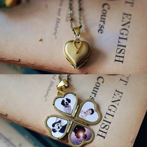 Mother's Day Gift! Personalized Heart Locket Necklace With Photo