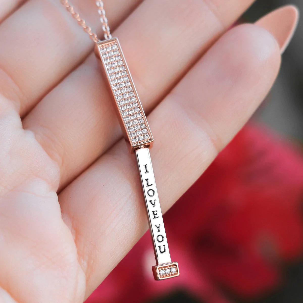 Valentine's Day Gift! "I Love You" Pendant Necklace