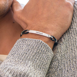Father's Day Gift !Men ID Bracelet