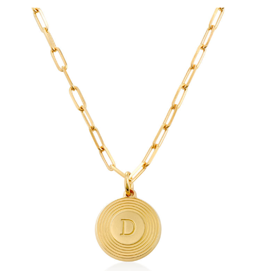 Cupola Link Chain Necklace in 18k Gold Plating