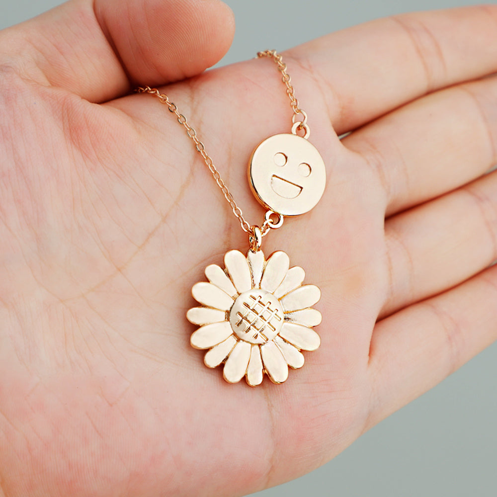 SUNNY FUNNY SUNFLOWER NECKLACE