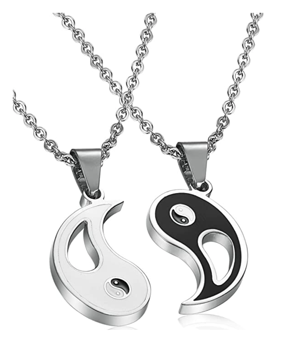 Companion- Yin and Yang Matching Necklace