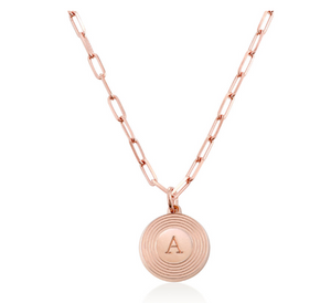 Cupola Link Chain Necklace in 18k Gold Plating