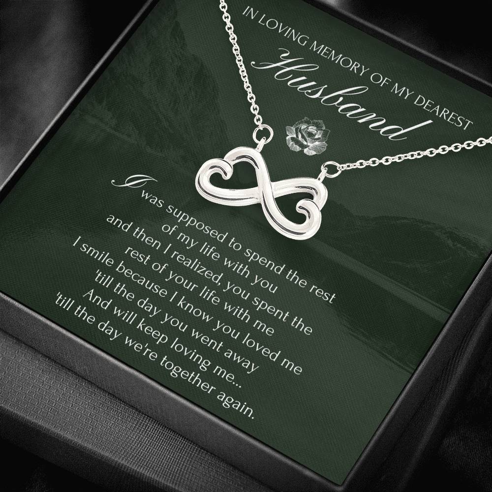 I Was Supposed To Spend The Rest Of My Life With You (Infinity Hearts 14k White Gold)