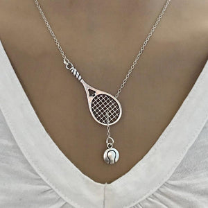 Lariat Style Tennis Necklace