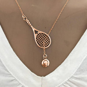 Lariat Style Tennis Necklace