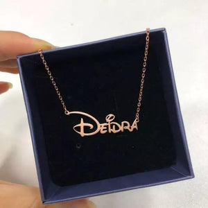 Christmas Gift! Personalized Princess Style Name Necklace
