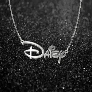 Christmas Gift! Personalized Princess Style Name Necklace