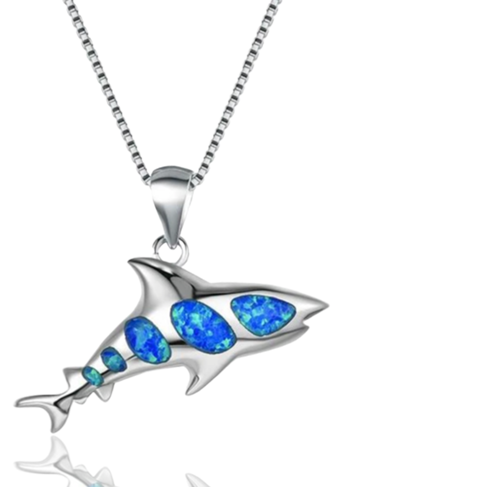 Shark Opal Necklace